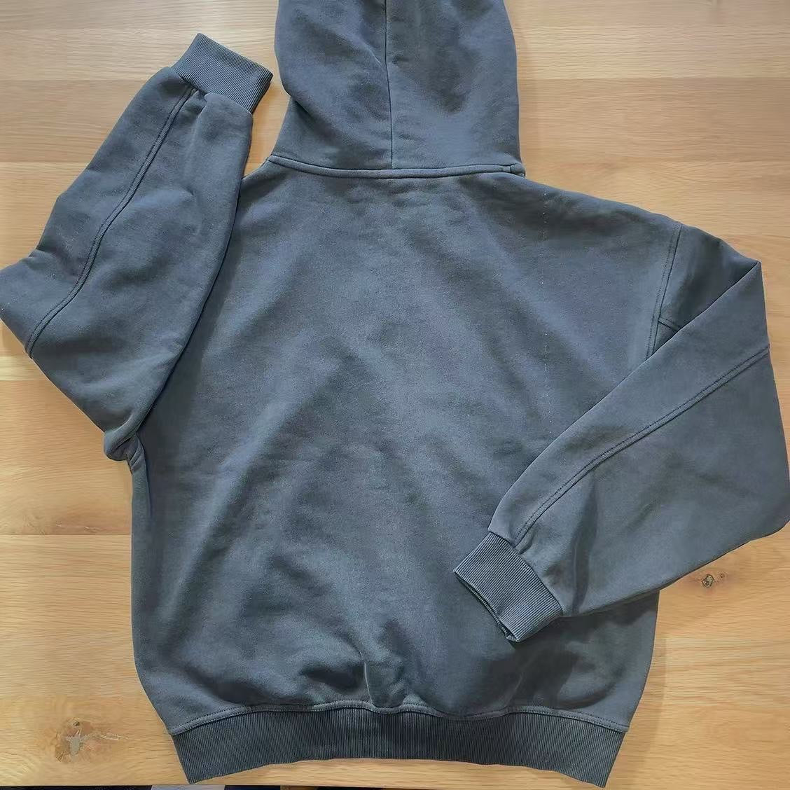 Pigment-Dyed Zip Hoodie