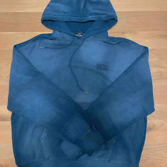 Faded Comfort Hoodie オーバーフィット ブルー