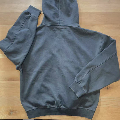 Pigment-Dyed Zip Hoodie　