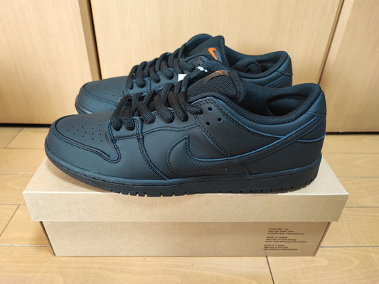 Nike SB Dunk Low Pro ISO "Triple Black" 29cm