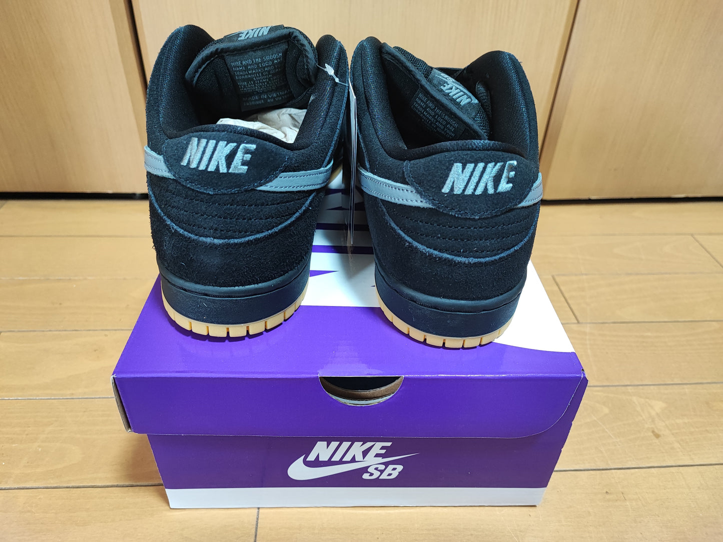 Nike SB Dunk Low Pro "Black/Fog" 29.5cm